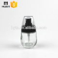 35ml small clear empty lotion bottles with plastic pump